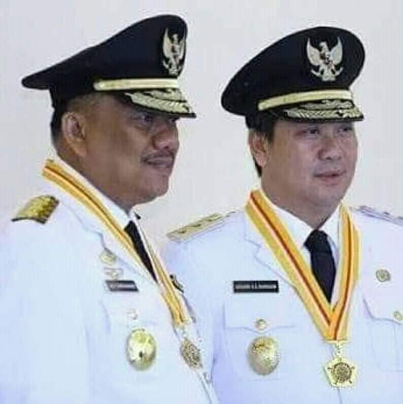 Gubernur Sulut Olly Dondokambey SE dan Wagub Drs Steven Kandouw.(Foto: ist)